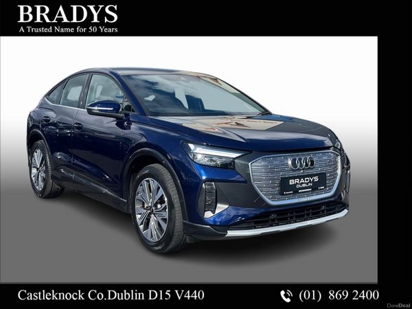 Audi Q4 e-tron SUV, Electric, 2023, Blue