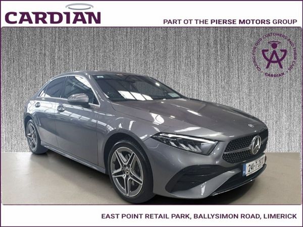 Mercedes-Benz A-Class Saloon, Petrol Plug-in Hybrid, 2024, Grey