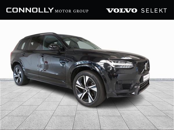 Volvo XC90 SUV, Petrol Plug-in Hybrid, 2024, Black