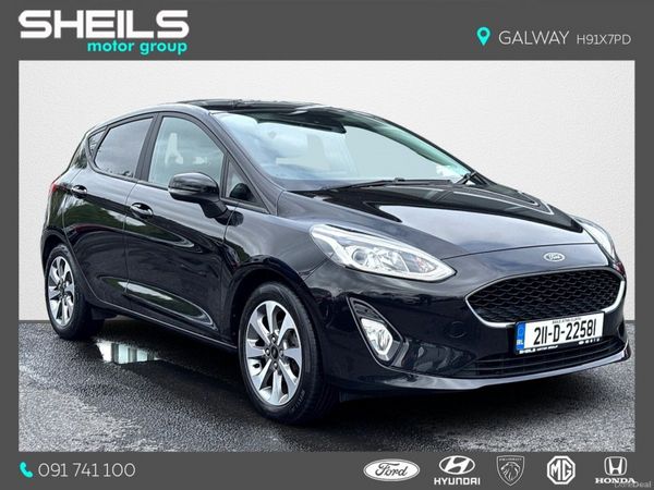 Ford Fiesta Hatchback, Petrol, 2021, Black