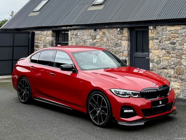 BMW 3-Series Saloon, Diesel, 2021, Red