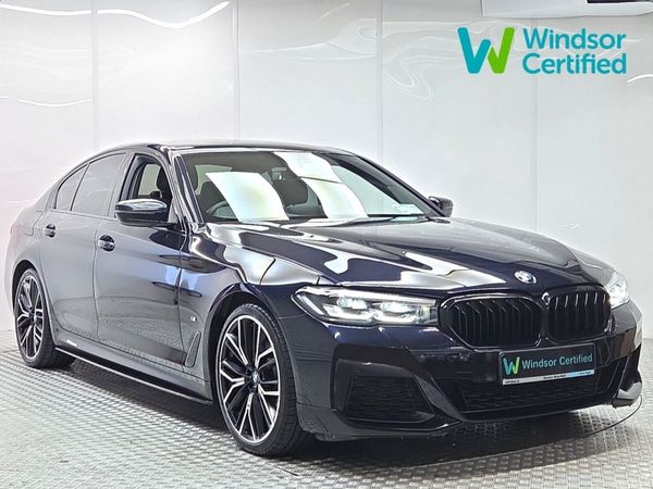 BMW 5-Series Saloon, Diesel, 2023, Black