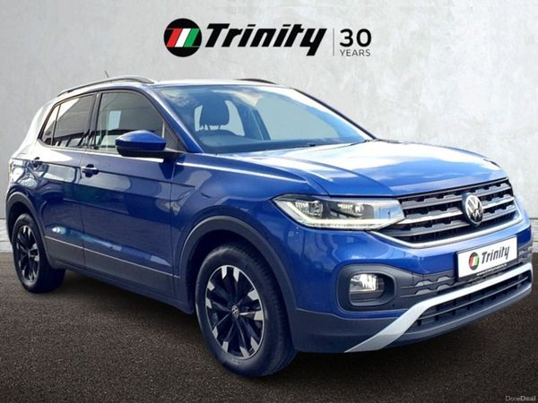 Volkswagen T-Cross SUV, Petrol, 2021, Blue