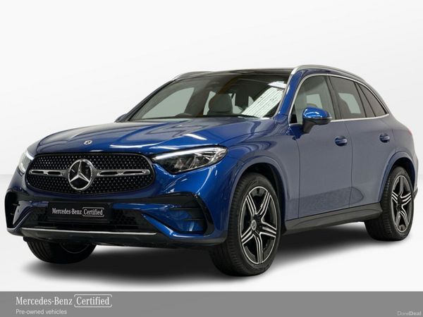 Mercedes-Benz GLC SUV, Diesel Hybrid, 2024, Blue