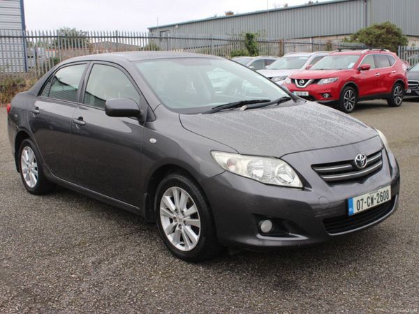 Toyota Corolla Saloon, Petrol, 2007, Grey