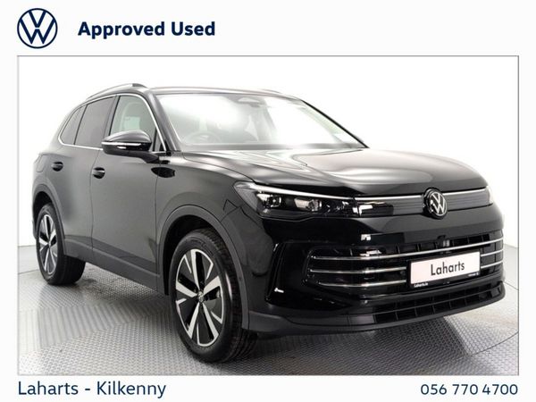 Volkswagen Tiguan SUV, Petrol Plug-in Hybrid, 2026, Black