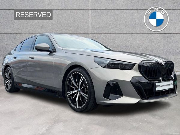 BMW 5-Series Saloon, Petrol Plug-in Hybrid, 2026, Grey