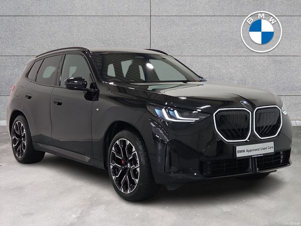 BMW X3 SUV, Diesel Hybrid, 2025, Black