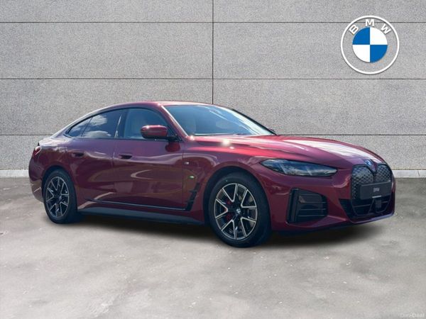 BMW i4 Hatchback, Electric, 2026, Red