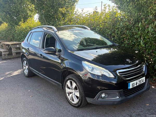 Peugeot 2008 SUV, Diesel, 2016, Black