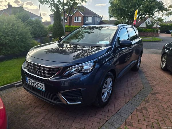 Peugeot 5008 MPV, Diesel, 2018, Blue
