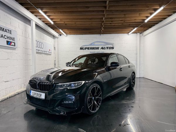 BMW 3-Series Saloon, Petrol Hybrid, 2022, Black
