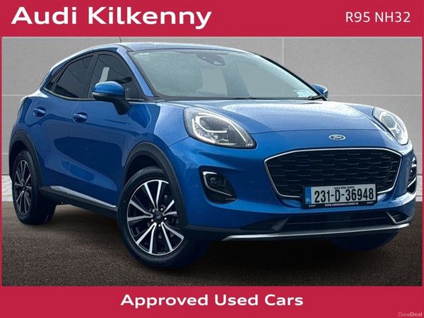 Ford Puma MPV, Petrol Hybrid, 2023, Blue