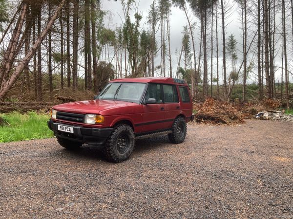 Land Rover Discovery SUV, Diesel, 1997, Red