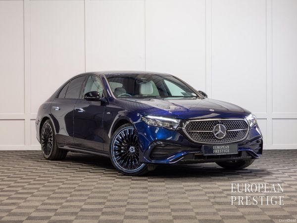 Mercedes-Benz E-Class Saloon, Diesel Plug-in Hybrid, 2025, Blue