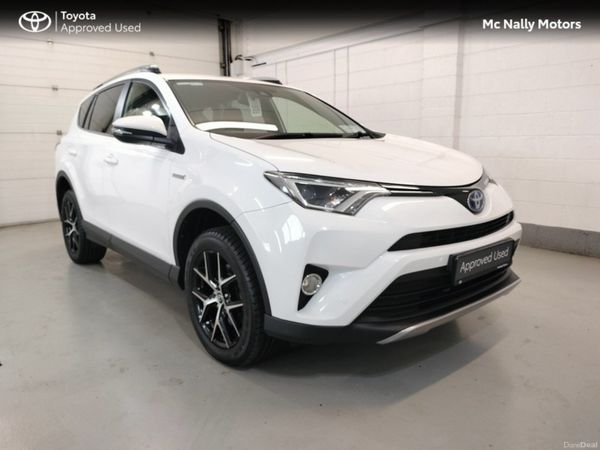 Toyota RAV4 SUV, Petrol Hybrid, 2017, White