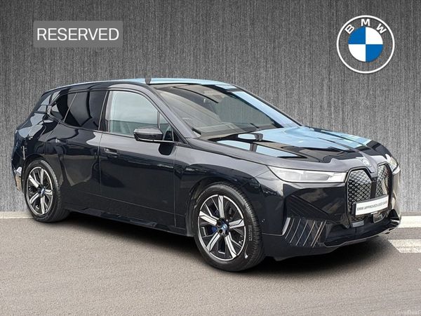 BMW iX SUV, Electric, 2022, Black