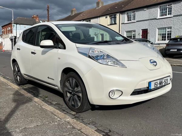 Nissan Leaf Hatchback, Electric, 2015, White