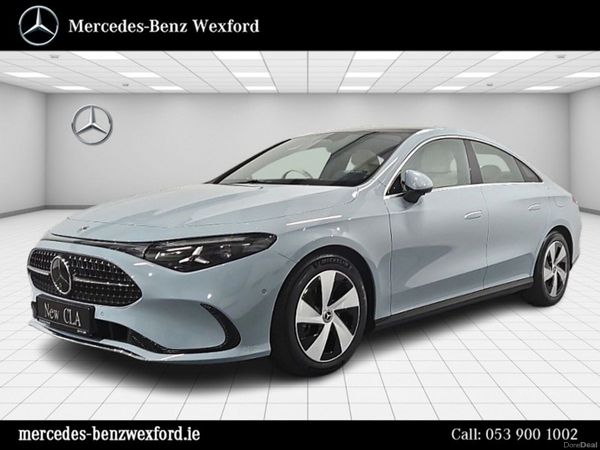 Mercedes-Benz CLA Saloon, Petrol Hybrid, 2026, Green