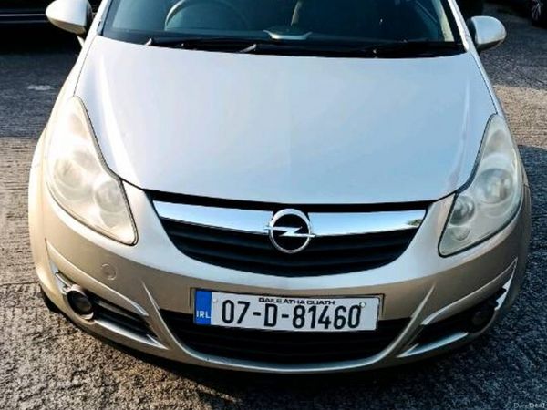 Opel Corsa Hatchback, Diesel, 2007, Silver