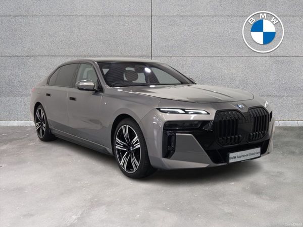 BMW 7-Series Saloon, Petrol Plug-in Hybrid, 2023, Grey