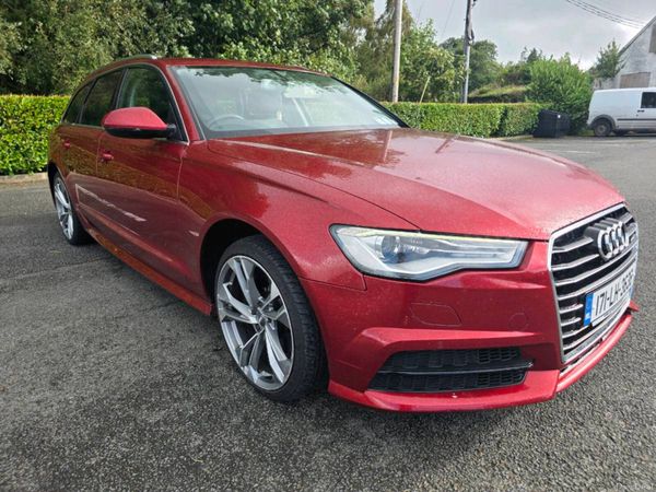Audi A6 Estate, Diesel, 2017, Red