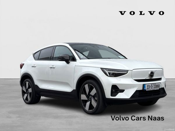 Volvo C40 Saloon, Electric, 2023, White
