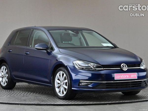 Volkswagen Golf Hatchback, Petrol, 2019, Blue