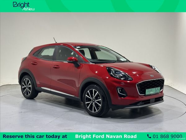 Ford Puma MPV, Petrol Hybrid, 2023, Red