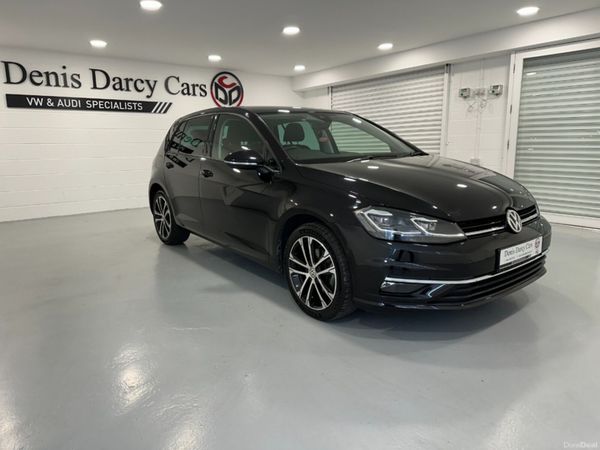 Volkswagen Golf Hatchback, Diesel, 2019, Black