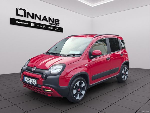 Fiat Panda Hatchback, Petrol Hybrid, 2024, Red