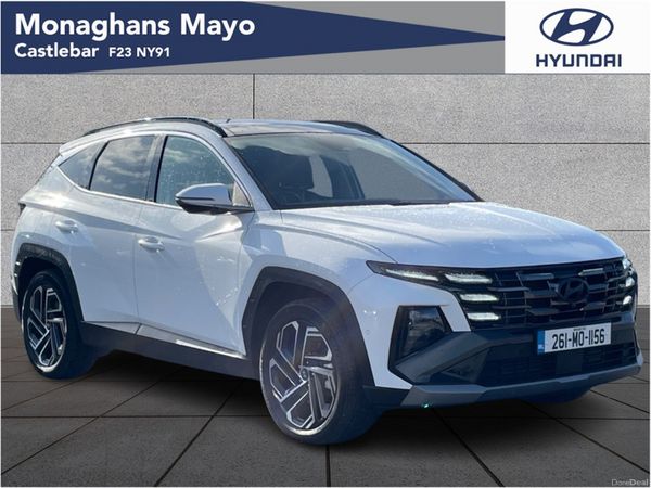 Hyundai Tucson MPV, Petrol Plug-in Hybrid, 2026, White