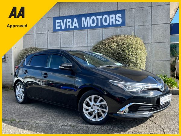 Toyota Auris Hatchback, Petrol Hybrid, 2016, Black
