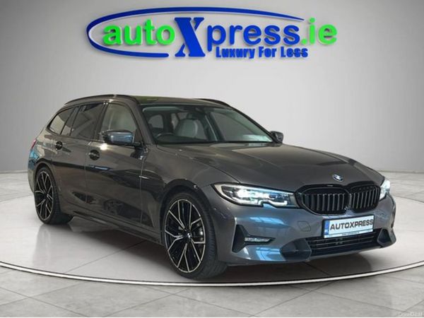 BMW 3-Series Estate, Petrol Hybrid, 2021, Grey