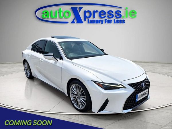 Lexus IS Saloon, Petrol Hybrid, 2021, White