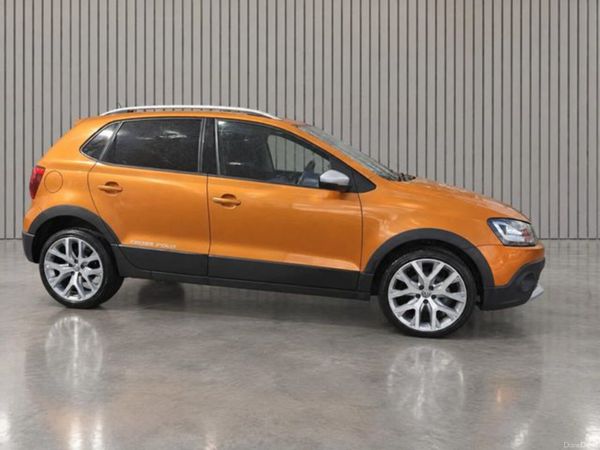 Volkswagen Polo SUV, Petrol, 2014, Orange