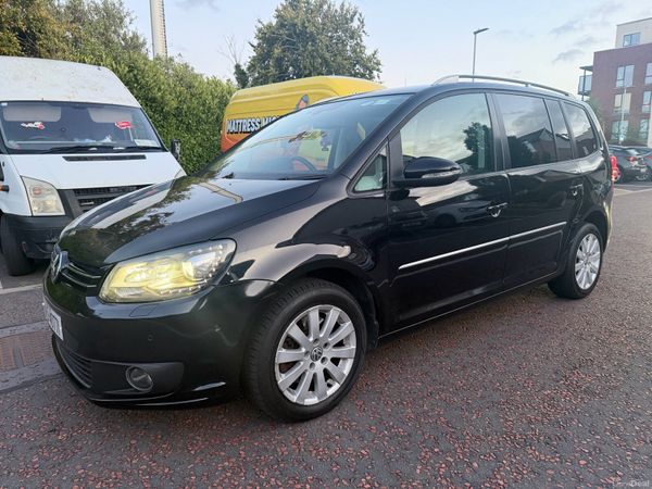 Volkswagen Touran MPV, Petrol, 2013, Black