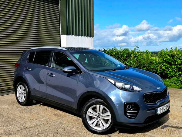 Kia Sportage SUV, Diesel, 2017, Blue