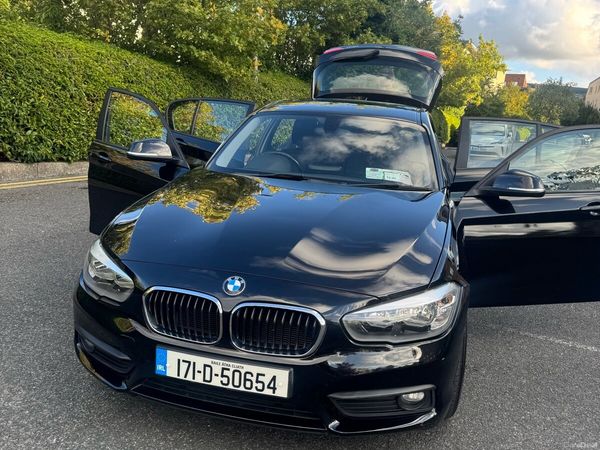 BMW 1-Series Hatchback, Diesel, 2017, Black