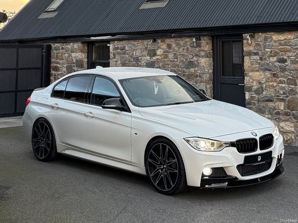 BMW 3-Series Saloon, Diesel, 2013, White