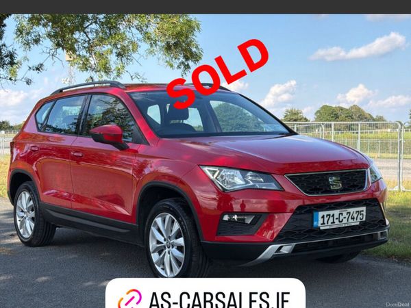 SEAT Ateca SUV, Diesel, 2017, Red