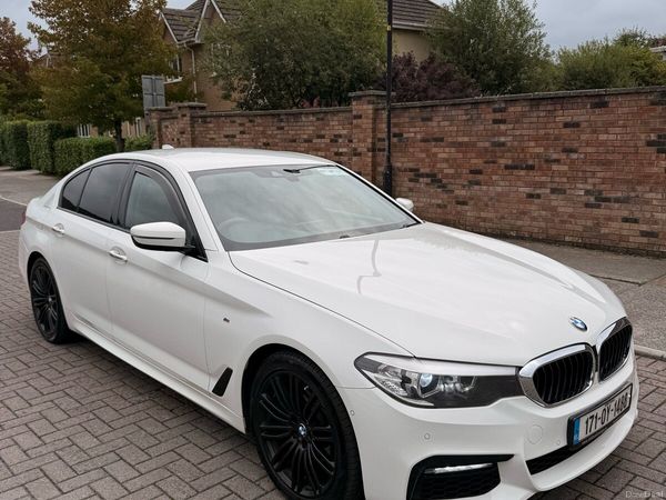 BMW 5-Series Saloon, Diesel, 2017, White