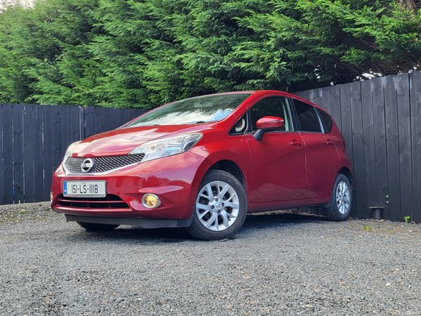 Nissan Note MPV, Petrol, 2015, Red