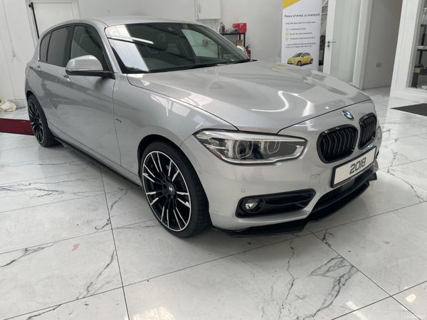 BMW 1-Series Hatchback, Diesel, 2018, Silver