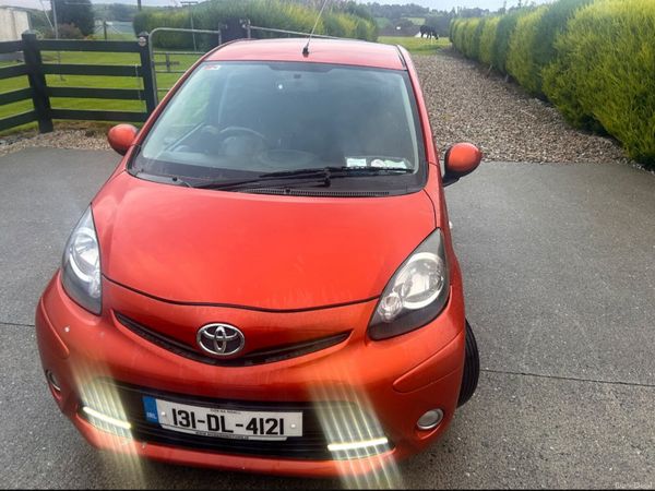 Toyota Aygo Hatchback, Petrol, 2013, Orange