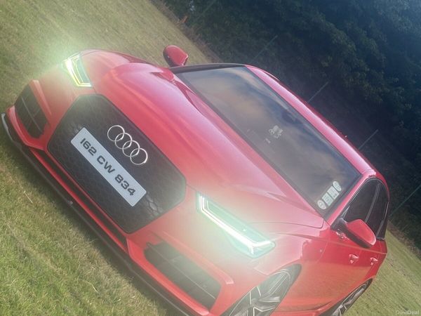Audi A6 Saloon, Diesel, 2016, Red