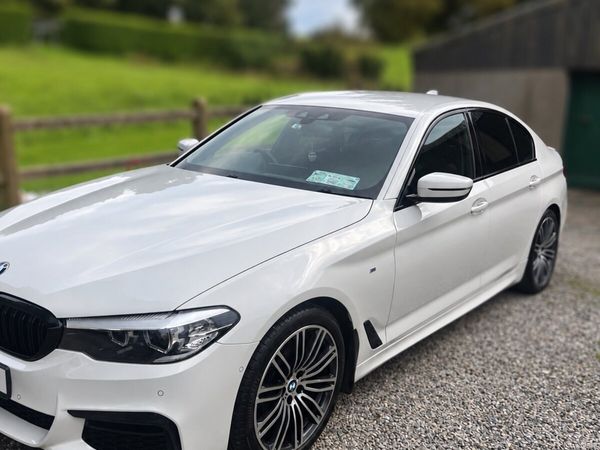 BMW 5-Series Saloon, Diesel, 2019, White