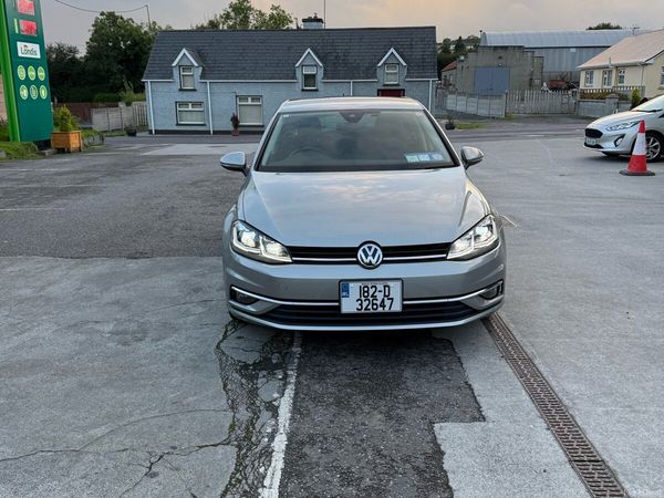 Volkswagen Golf Hatchback, Petrol, 2018, Silver