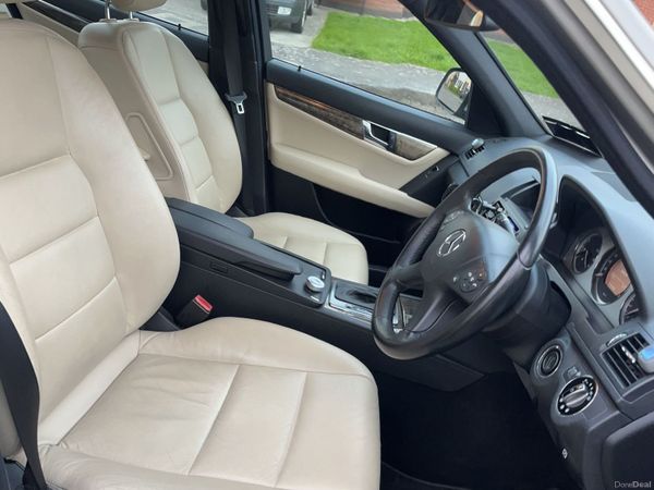 Mercedes-Benz C-Class Saloon, Petrol, 2008, Silver