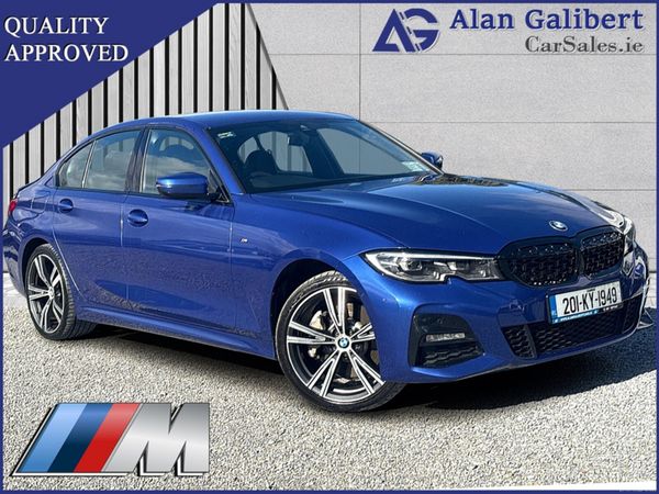 BMW 3-Series Saloon, Petrol Plug-in Hybrid, 2020, Blue